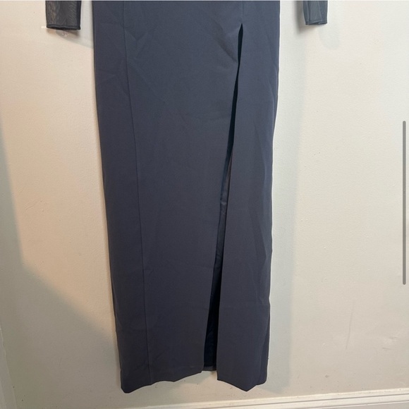 House of CB Evangelina Slate Plunge Maxi Dress, XS - Picture 7 of 11